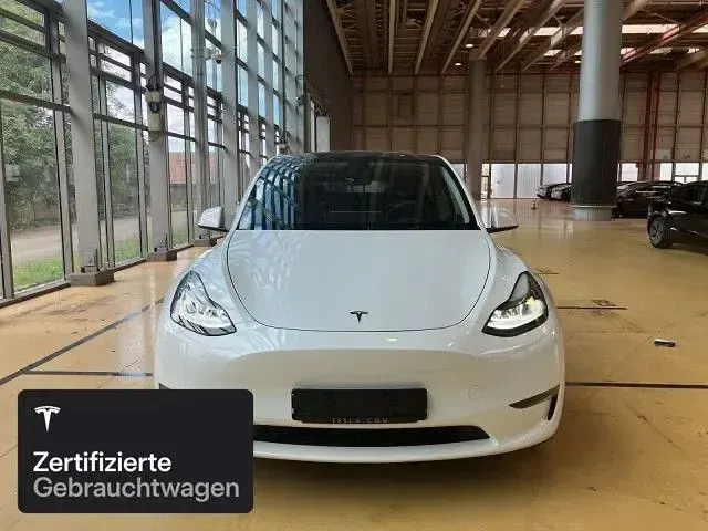 Gebraucht Tesla Model Y Performance 392 kW (533 PS) 2023 Pearl white multicoat SUV