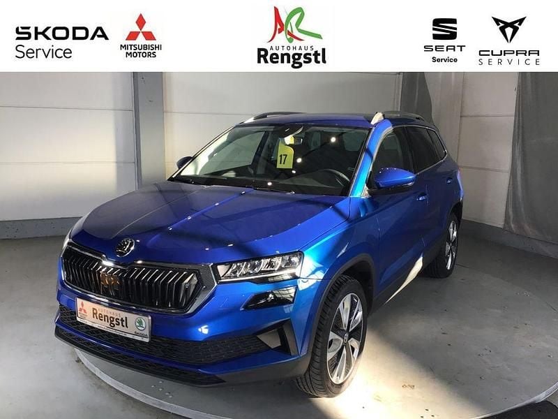 Blau Gebraucht 2024 Skoda Karoq Selection SUV | 26.990 € (Superpreis) - Bild 1/4