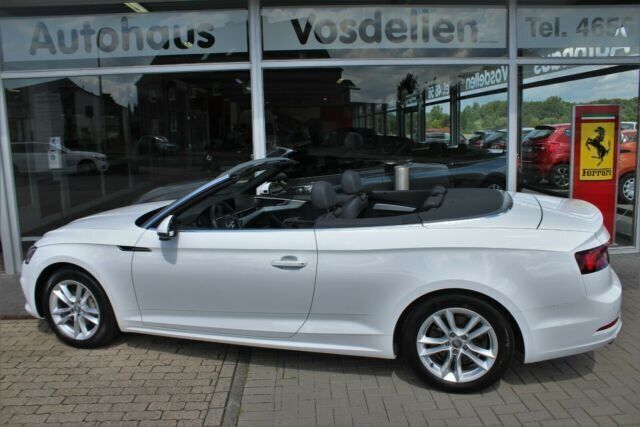 Gebraucht Audi A5 Cabriolet 190 PS (139 kW) 2018 Weiß Cabrio
