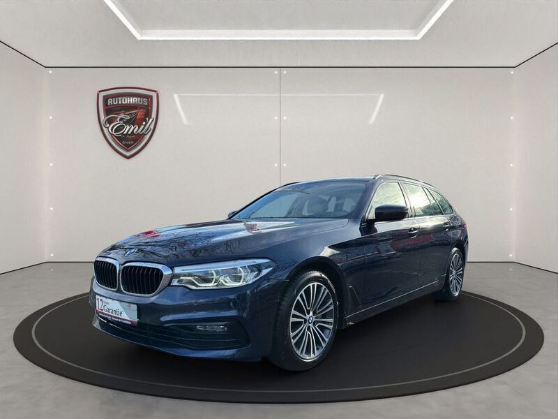 Blau Gebraucht 2020 BMW 530 Sport Line Limousine | 27.990 € (Superpreis) - Bild 1/4