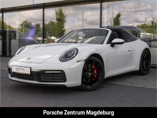 Carraraweißmetallic Gebraucht 2022 Porsche 911 Targa 4S Cabrio | 166.690 € (Teuer) - Bild 1/4