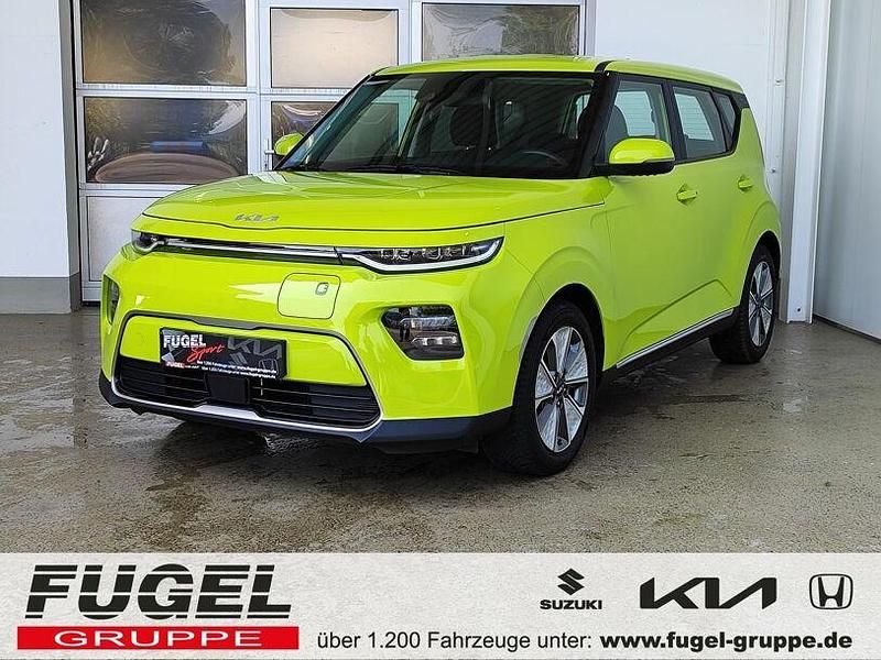 (cej) space cadet green Gebraucht 2022 Kia Soul EV Edition 7 SUV | 16.999 € (Guter Preis) - Bild 1/4