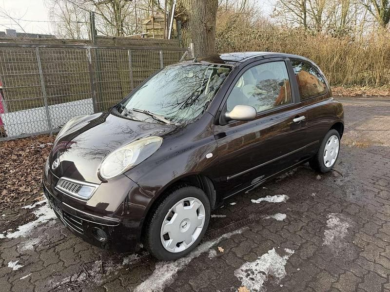 Gebraucht Nissan Micra 65 PS (47 kW) 2008 Schwarz Kleinwagen