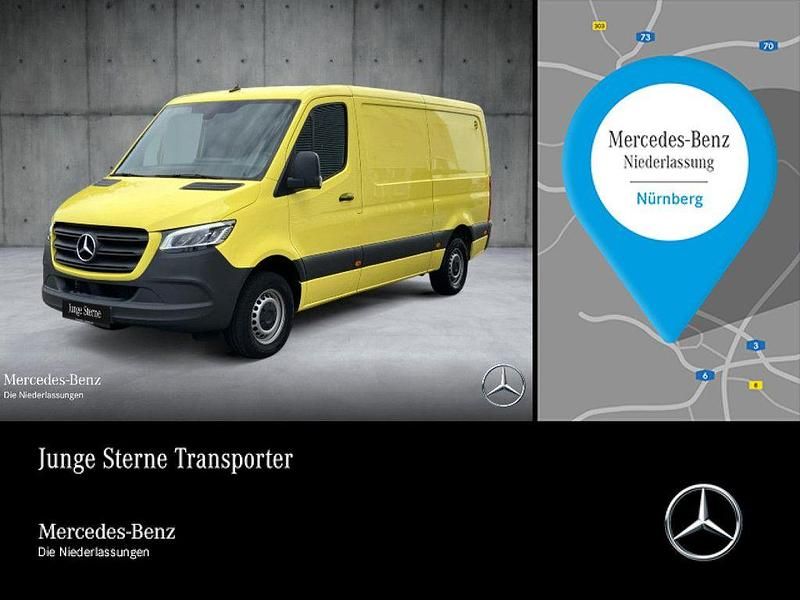 Gelb Gebraucht 2024 Mercedes Sprinter Van | 35.676 € (Superpreis) - Bild 1/4