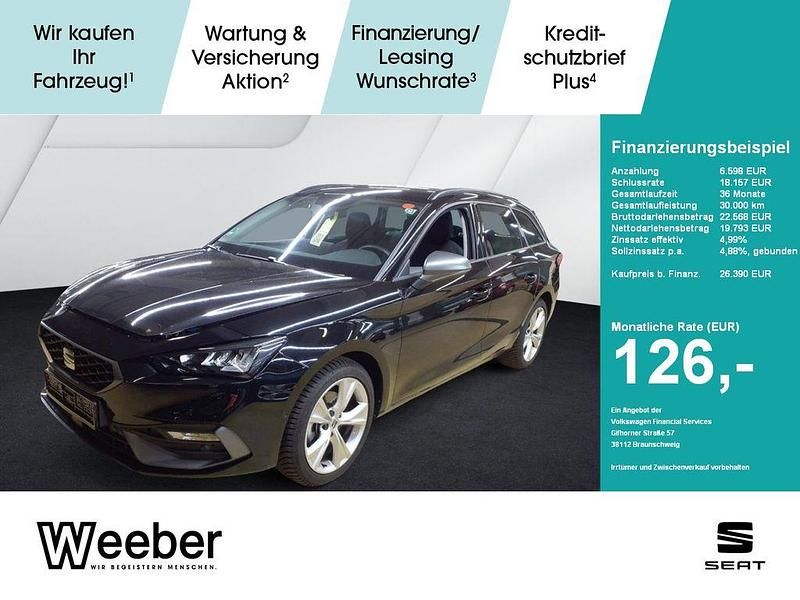 Schwarz Gebraucht 2025 Seat Leon FR Limousine | 26.390 € (Fairer Preis) - Bild 1/4