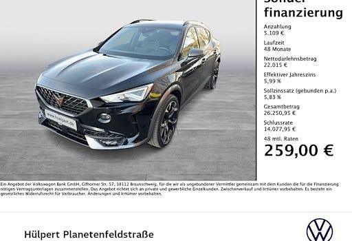 Gebraucht Cupra Formentor VZ 245 PS (180 kW) 2022 Mitternachtsschwarz SUV