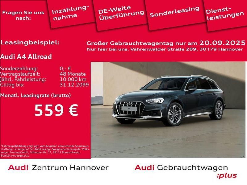 H1 manhattangrau metallic Gebraucht 2024 Audi A4 Allroad Ambiente Kombi | 46.250 € (Teuer) - Bild 1/4