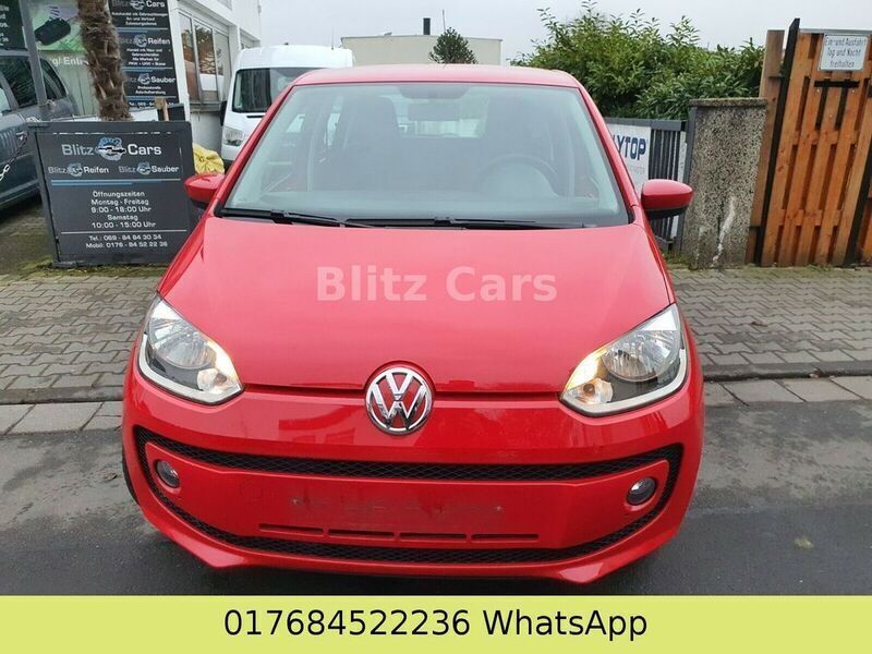 Rot Gebraucht 2012 VW up! move up! Kleinwagen | 4.800 € (Fairer Preis) - Bild 1/4