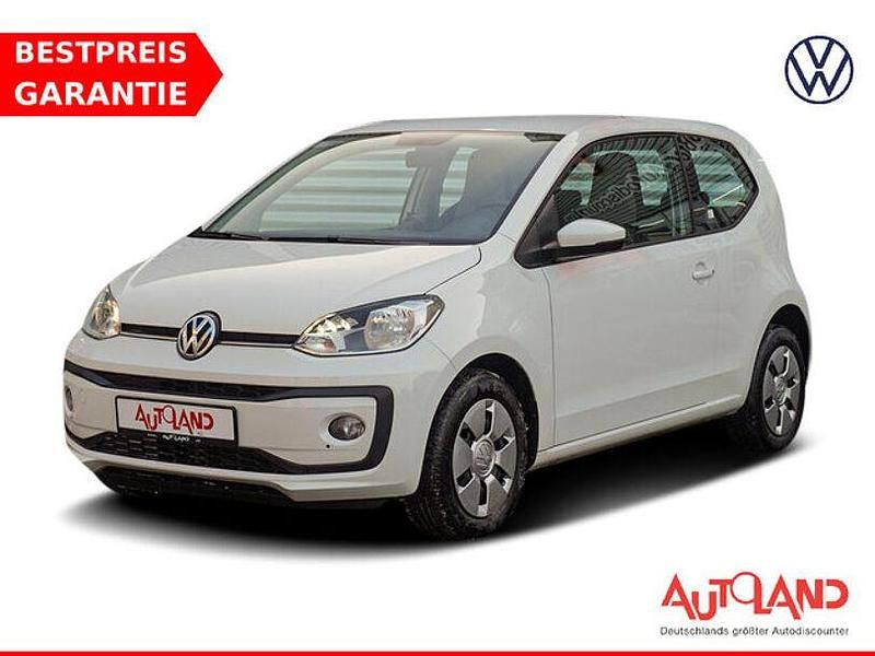 Weiß Gebraucht 2017 VW up! move up! Kleinwagen | 10.990 € (Teuer) - Bild 1/4