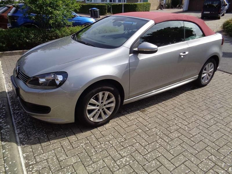 Silber Gebraucht 2016 VW Golf Cabriolet Cabrio | 10.990 € (Fairer Preis) - Bild 1/4