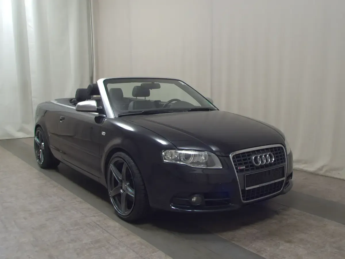 Gebraucht Audi A4 Cabriolet S-Line 200 PS (147 kW) 2008 Phantomschwarz perleffekt Cabrio