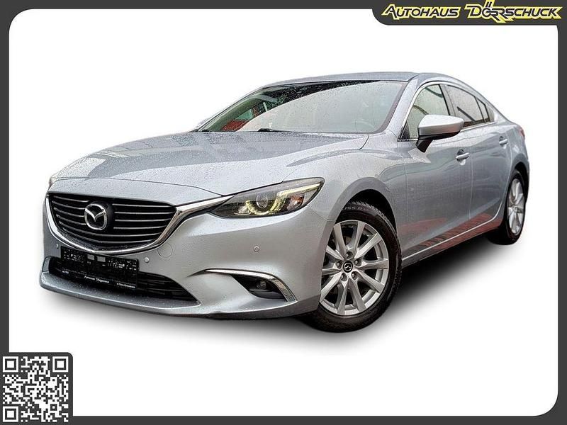 Sonic silver Gebraucht 2016 Mazda 6 Exclusive Limousine | 13.990 € (Fairer Preis) - Bild 1/4