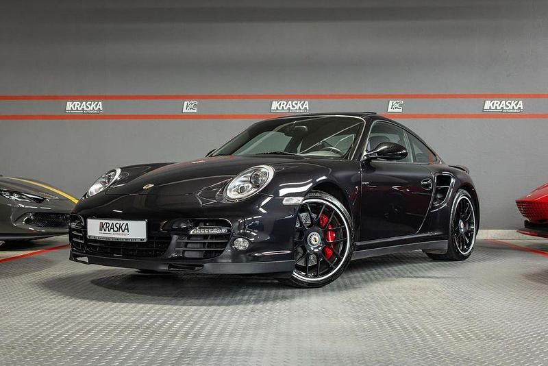 Basaltschwarzmetallic Gebraucht 2013 Porsche 911 Turbo Coupé | 164.950 € - Bild 1/4