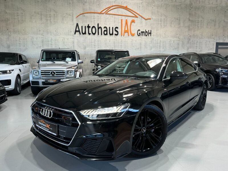 Mythosschwarz metallic Gebraucht 2023 Audi A7 Sportback S-Line Kleinwagen | 51.800 € (Etwas zu teuer) - Bild 1/4