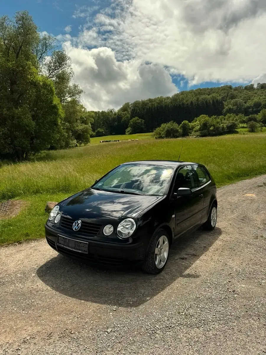 Gebraucht VW Polo 54 PS (39 kW) 2004 Schwarz Kleinwagen