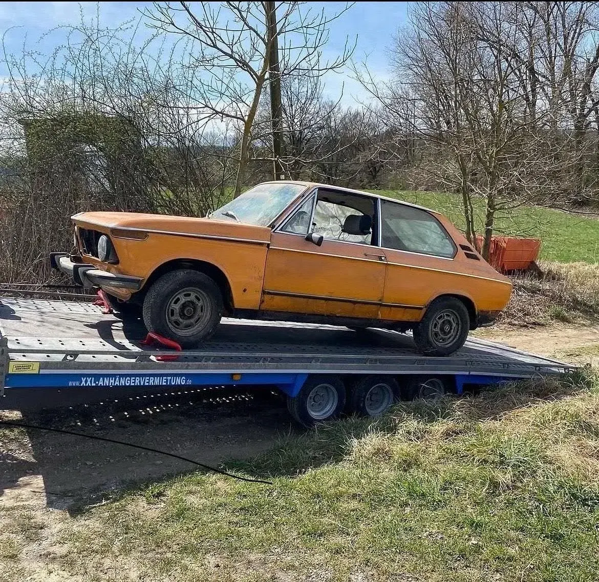 Gebraucht BMW 2002 Basis 100 PS (73 kW) 1971 Orange Limousine