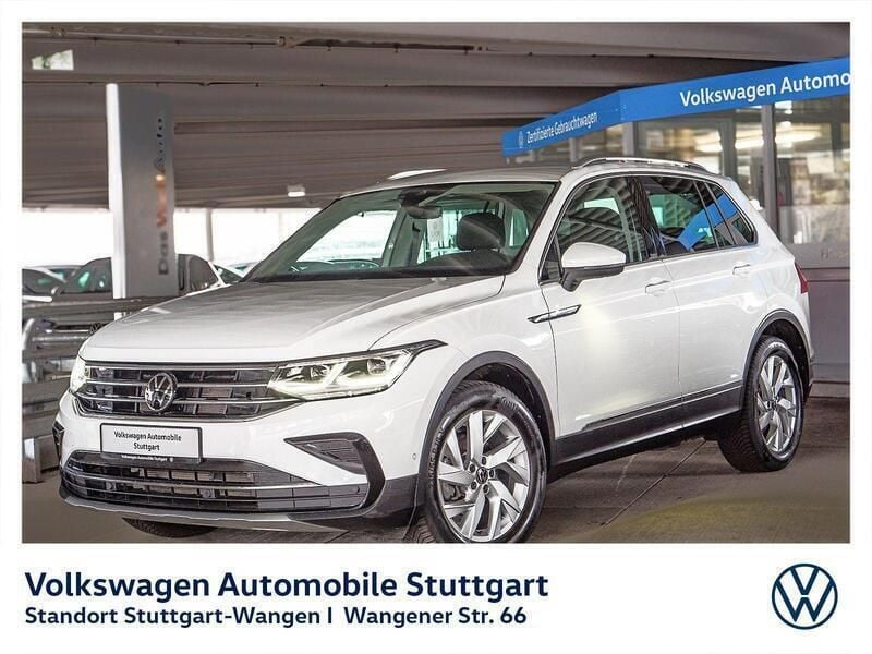 Pure white Gebraucht 2024 VW Tiguan Elegance SUV | 31.930 € (Guter Preis) - Bild 1/3
