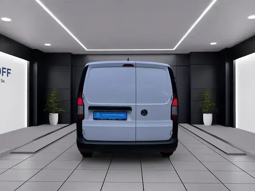 Gebraucht VW Caddy 75 PS (55 kW) 2022 Candyweiß Van / Kleinbus