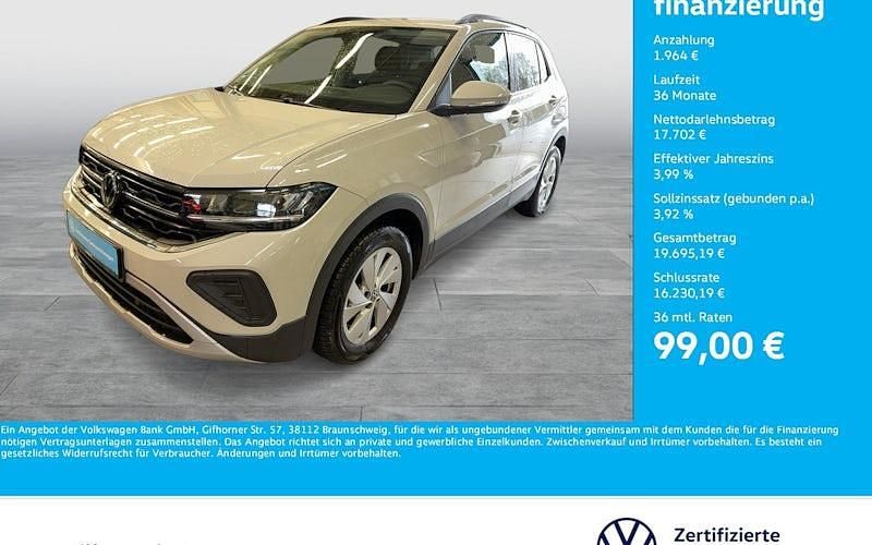 Gebraucht VW T-Cross Life 95 PS (69 kW) 2025 Grau SUV