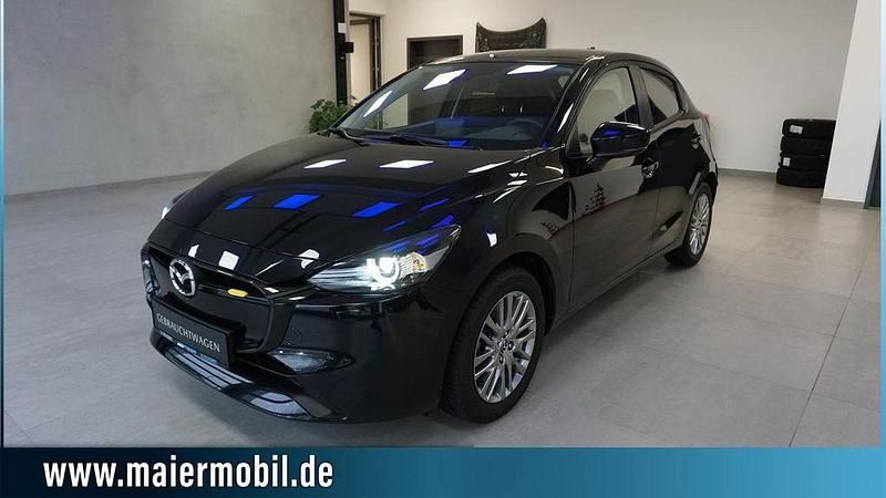 Schwarz Gebraucht 2023 Mazda 2 Exclusive-Line Limousine | 19.950 € (Fairer Preis) - Bild 1/4