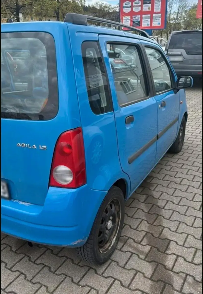 Second-hand Opel Agila 75 CP (55 kW) 2002 Albastru Monovolum
