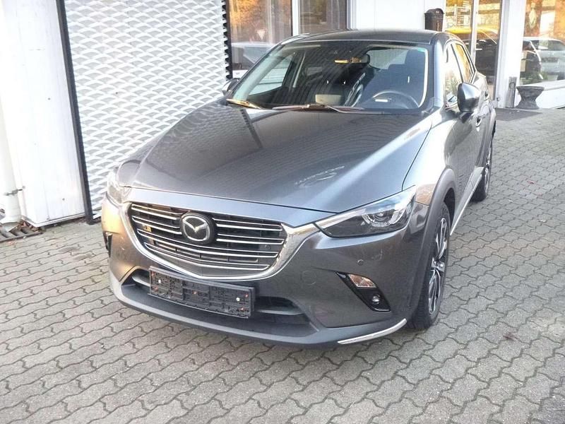 Matrixgrau metallic / 46g Gebraucht 2019 Mazda CX-3 Sports-Line SUV | 13.500 € (Superpreis) - Bild 1/4
