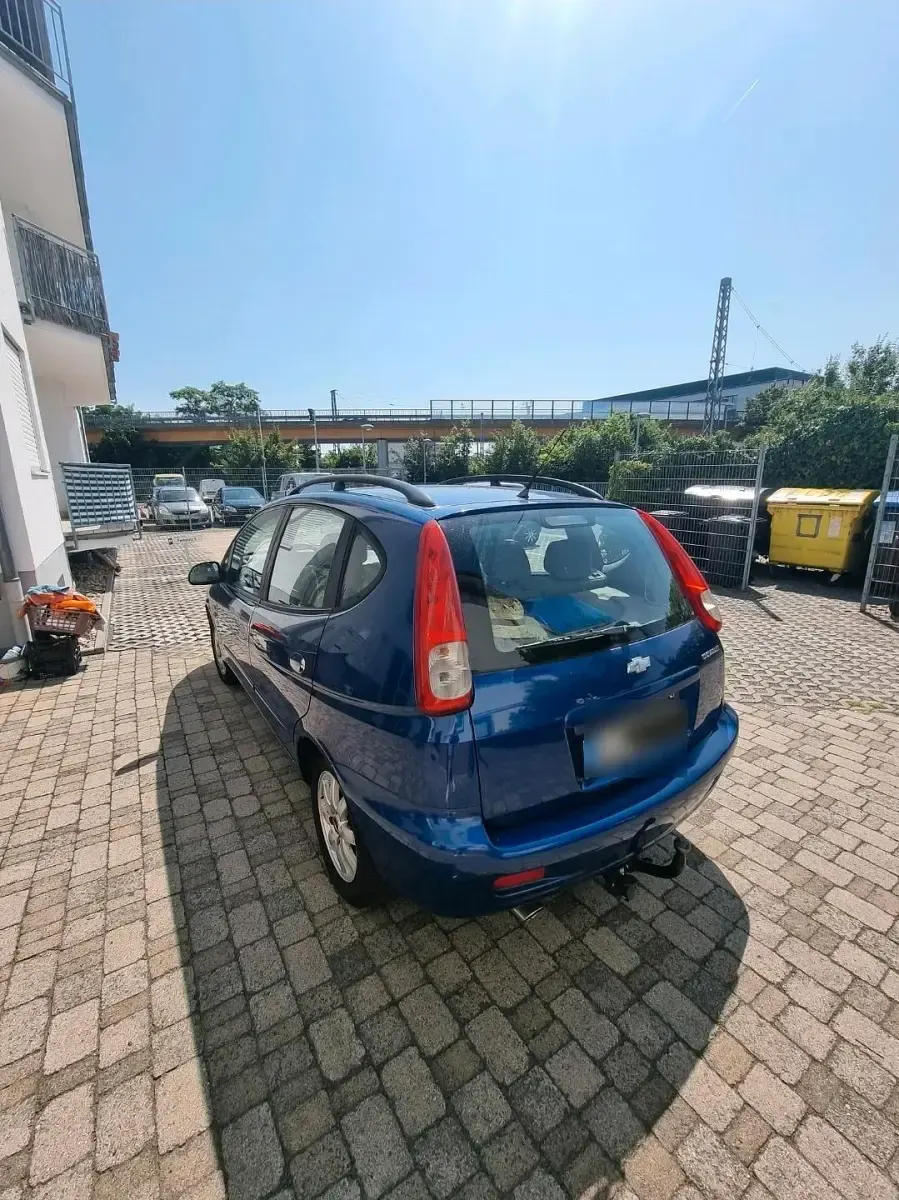 Gebraucht Chevrolet Tacuma CDX 121 PS (88 kW) 2005 Blau Van / Kleinbus