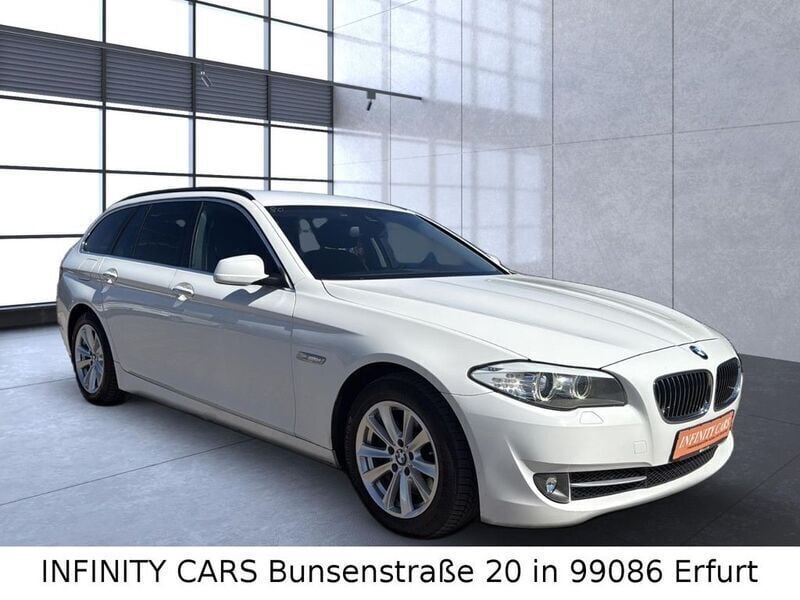 Weiß Gebraucht 2013 BMW 525 Kombi | 7.990 € (Guter Preis) - Bild 1/4
