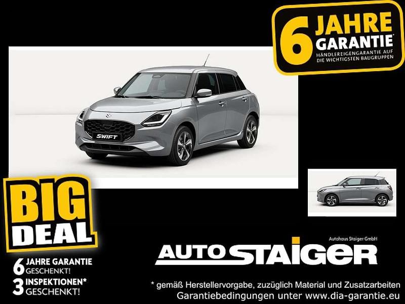 Neu Suzuki Swift Comfort 83 PS (61 kW) 2026 Premium silver metallic Kleinwagen