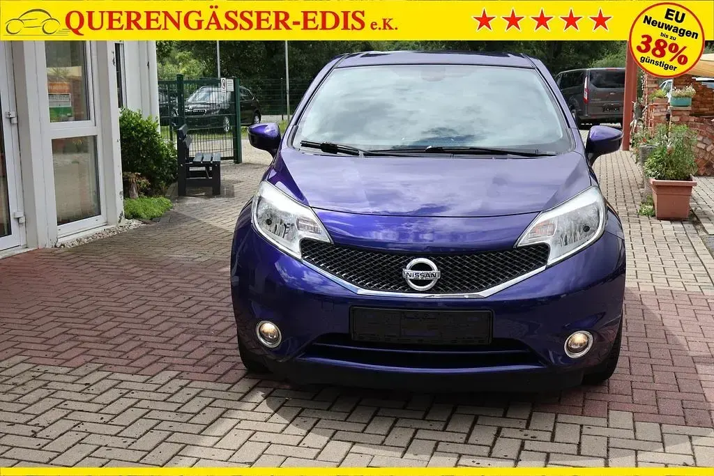 Gebraucht Nissan Note Acenta+ 80 PS (58 kW) 2016 Ink blue met Kleinwagen