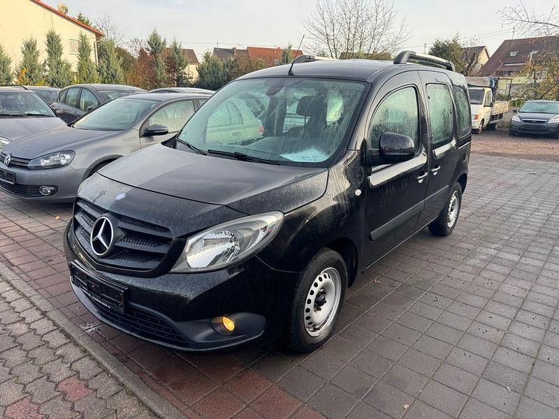 Schwarz Gebraucht 2014 Mercedes Citan 109 Kombi | 4.990 € (Superpreis) - Bild 1/4