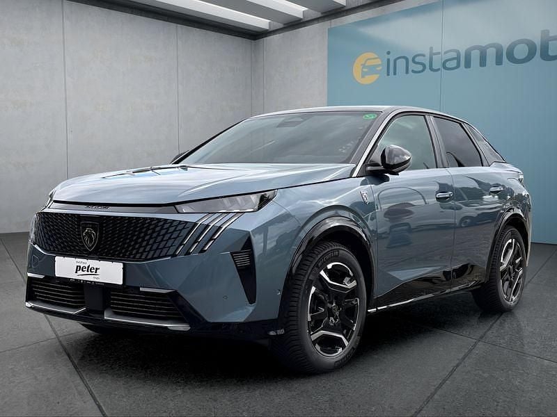 Blau Gebraucht 2025 Peugeot e-3008 GTi SUV | 55.049 € (Teuer) - Bild 1/4
