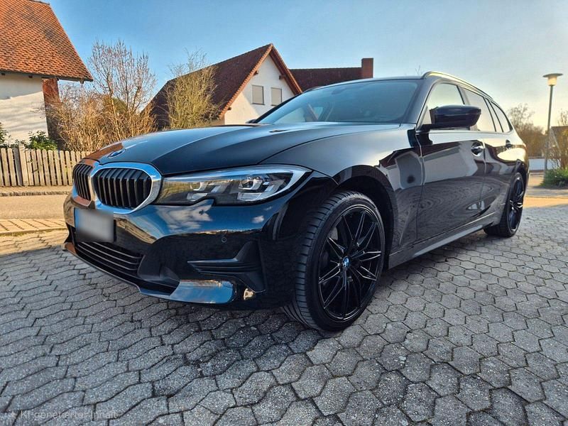Gebraucht BMW 320e 190 PS (139 kW) 2020 Schwarz Kombi