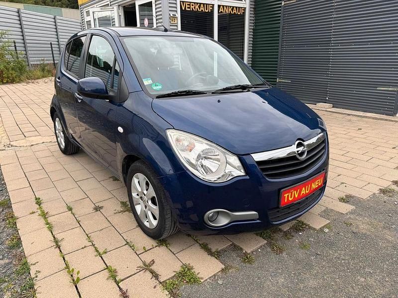 Blau Gebraucht 2008 Opel Agila Edition Limousine | 3.650 € (Fairer Preis) - Bild 1/4