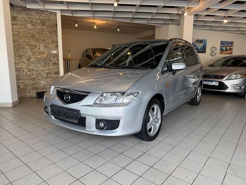 Gebraucht Mazda Premacy Exclusive 101 PS (74 kW) 2005 Silber Van / Kleinbus