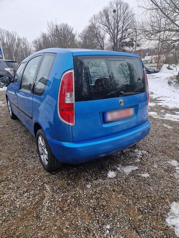 Gebraucht Skoda Roomster 86 PS (63 kW) 2007 Blau Van / Kleinbus