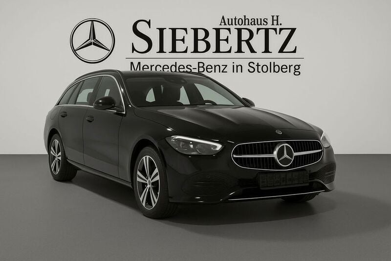 Schwarz Gebraucht 2024 Mercedes C200 Advanced Limousine | 35.400 € (Superpreis) - Bild 1/4