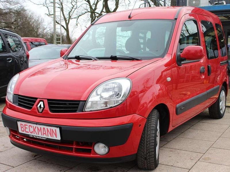 Gebraucht Renault Kangoo Basis 58 PS (42 kW) 2006 Hellrot Van / Kleinbus