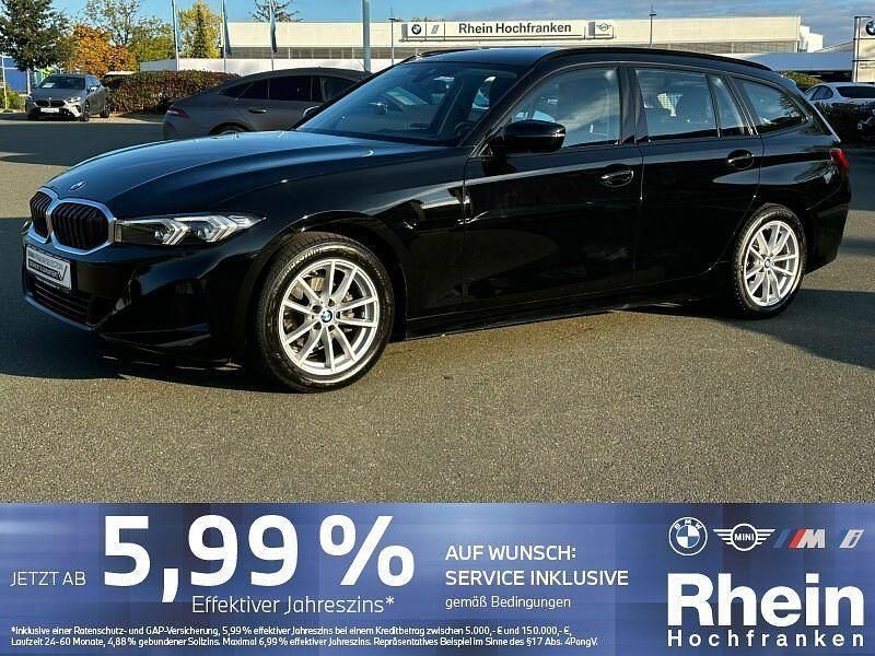 Schwarz uni Gebraucht 2023 BMW 318 Kombi | 26.890 € (Superpreis) - Bild 1/4