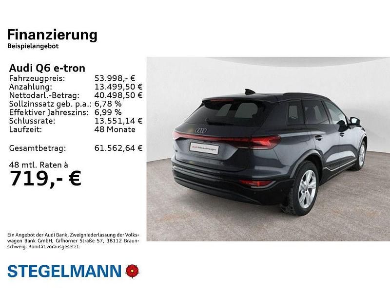 Gebraucht Audi Q6 e-tron Ambiente 185 kW (252 PS) 2025 Manhattangrau metallic SUV