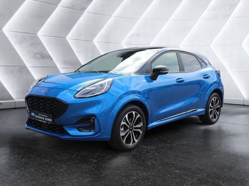 Blau Gebraucht 2021 Ford Puma ST-Line X SUV | 19.900 € (Fairer Preis) - Bild 1/4