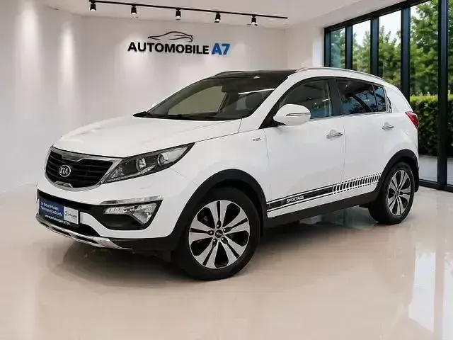 Gebraucht Kia Sportage Spirit 116 PS (85 kW) 2012 Weiß SUV