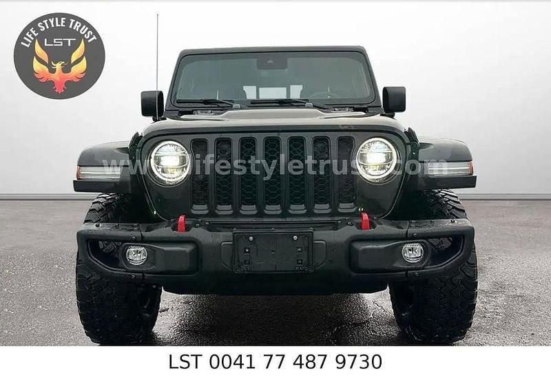 Gebraucht Jeep Gladiator Rubicon 284 PS (208 kW) 2021 Schwarz Pickup