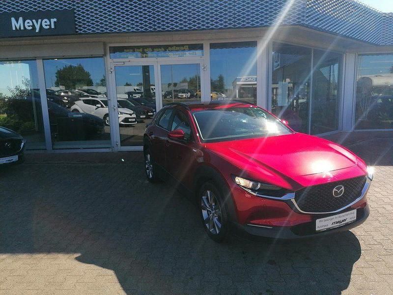Gebraucht Mazda CX-30 Selection 122 PS (89 kW) 2022 Rot soul red crystal m metallic SUV