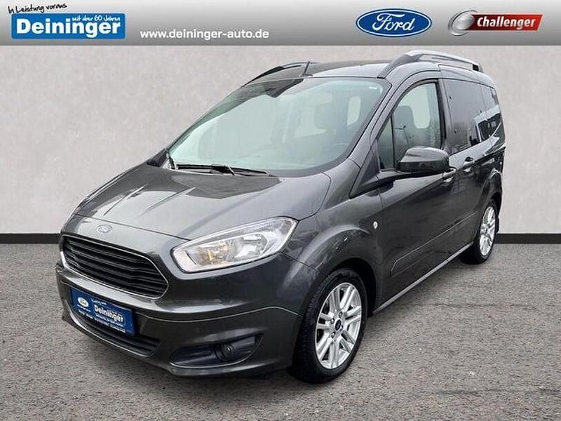 Gebraucht Ford Tourneo Courier Titanium 101 PS (74 kW) 2017 Magneticgrau Van / Kleinbus