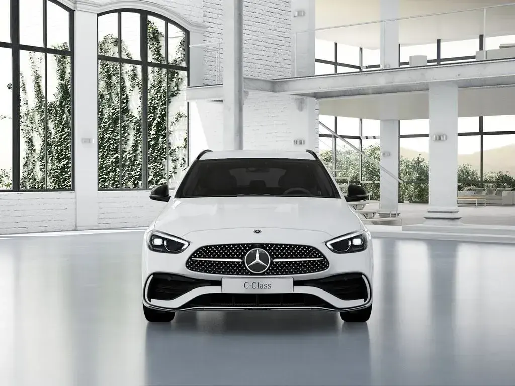 Gebraucht Mercedes C300e Advanced 313 PS (230 kW) 2023 Unilack polarweiß Kombi