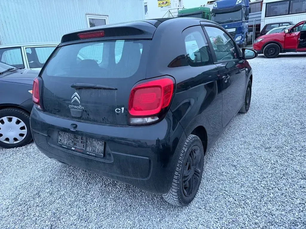 Gebraucht Citroën C1 Feel 82 PS (60 kW) 2014 Schwarz Kleinwagen