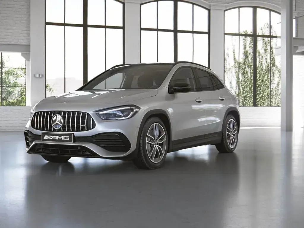 Gebraucht Mercedes GLA35 AMG AMG 306 PS (225 kW) 2022 Iridiumsilber metallic SUV