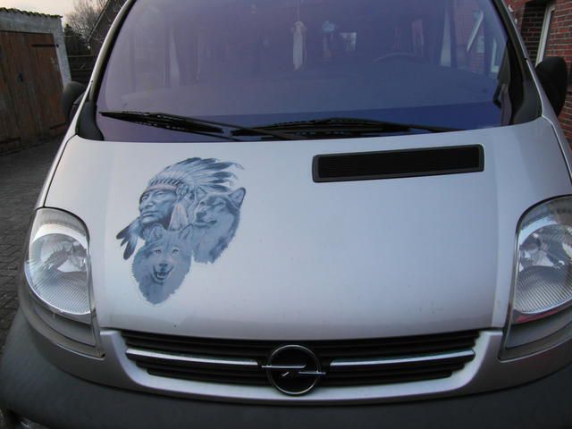 Gebraucht Opel Vivaro 137 PS (100 kW) 2003 Silber metallic Van / Kleinbus