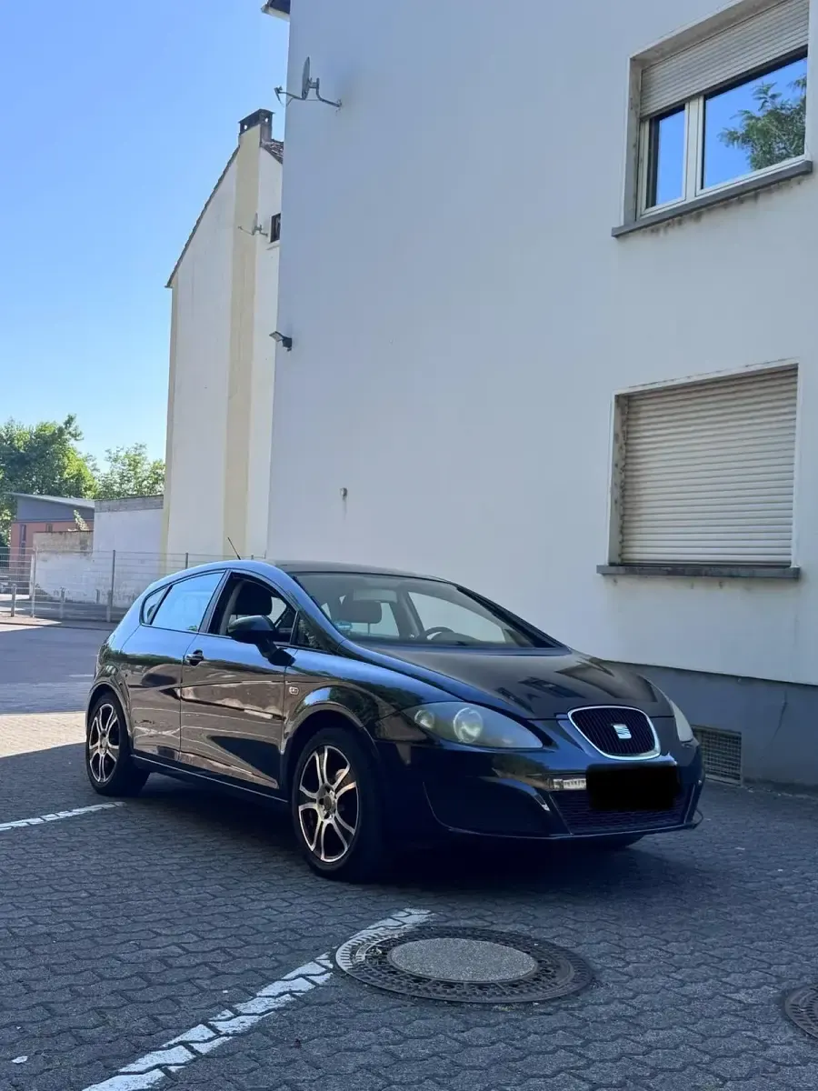 Gebraucht Seat Leon 2009 Schwarz Kleinwagen